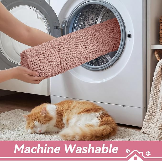 Bcoimo Super Absorbent Cat Door Mat, Pet Rugs - Image 5