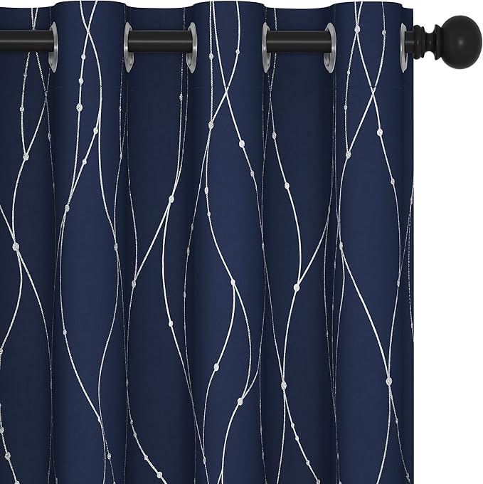 Deconovo Blackout Curtains 54 Inch Length by Deconovo