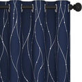 Deconovo Blackout Curtains for Living Room, Thermal Insulated Soundproof Drapes by Deconovo