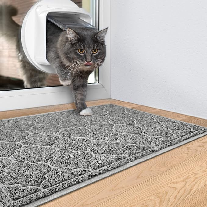 LuxStep Door Mat Large Indoor Outdoor Doormat, Non-Slip Low-Profile Design - Image 2