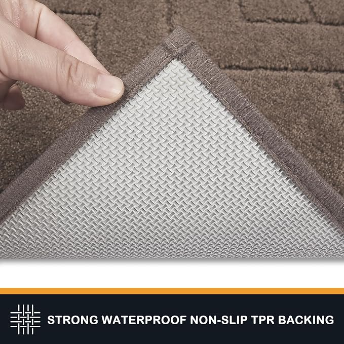 PURRUGS Dirt Trapping Door Mat 24" x 59", Non-Slip Machine Washable Entry Rug - Image 4