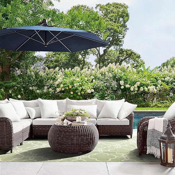 Ashler 16 x 16 Outdoor Pillow Inserts, Indoor Outdoor Decorative - Image 8
