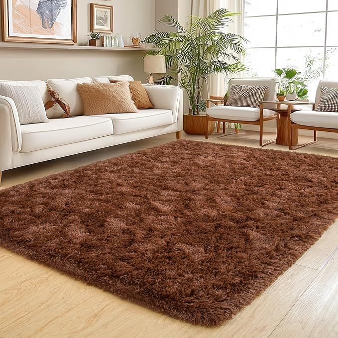 Area Rug for Living Room 6x9, Ultra Soft Shaggy Area Rugs for Bedroom, Upgrade by Unknown