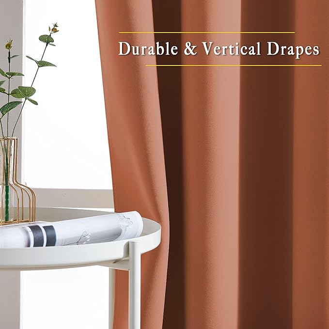 NICETOWN Blackout 90 inch Curtains - Image 5