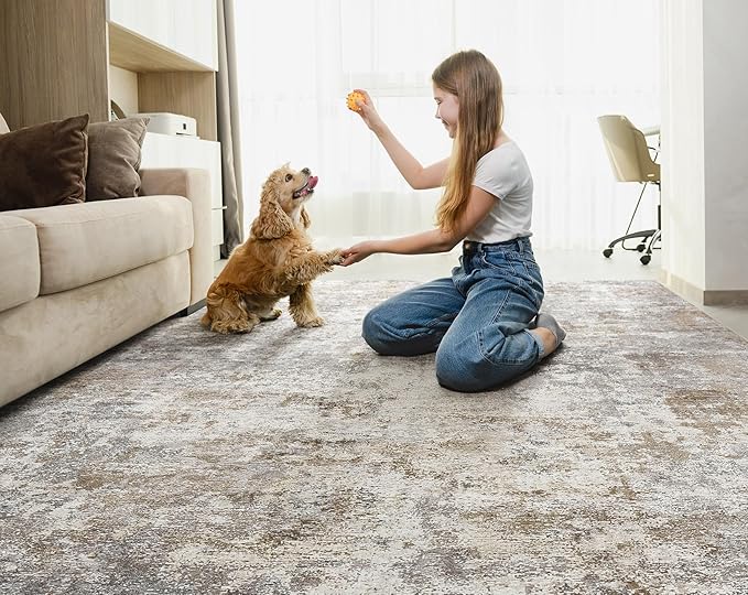 UERMEI 8x10 Area Rug Living Room Rugs - Image 8