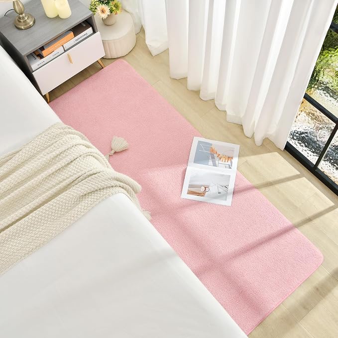 Soft Runner Rugs for Bedroom 2x6, Non Slip Runners for Hallway Kitchen Laundry - Image 4