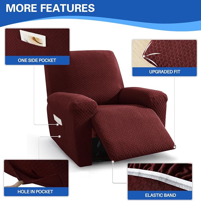 MAXIJIN Recliner Cover Slipcovers - Image 3