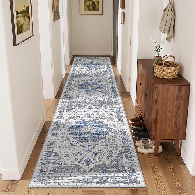Ileading Washable Hallway Runner Rugs, 2x8 Non Slip Runners Area Rug - Image 6