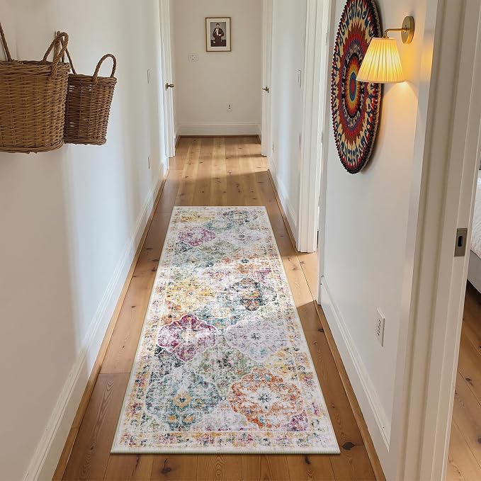 Ileading Washable Hallway Runner Rugs, 2x6 Non Slip Runners Area Rug - Image 8