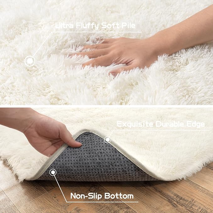 Pionblank Super Fluffy Area Rug - Image 6