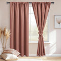 JIUZHEN Blackout Curtains for Bedroom– Thermal Insulated, Noise Reducing Room by JIUZHEN
