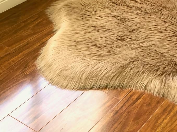 Free Shape Luxury Soft Fluffy Shag Area Rug Single 2’x3’, 60x90cm - Image 4
