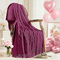 inhand Dusk Knitted Throw Blanket by inhand