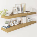 Vivelove 12 Inch Deep Floating Shelves 47.2 inch Long, 2 Inch Thick Wall Shelves by VIVELOVE