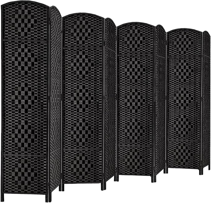 Rose Home Fashion Room Divider, 6 ft Tall Room Dividers and Folding Privacy by RoseHomeFashion
