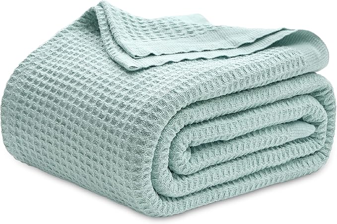 Bedsure Gentlesoft 100% Cotton Blanket King Size by BEDSURE
