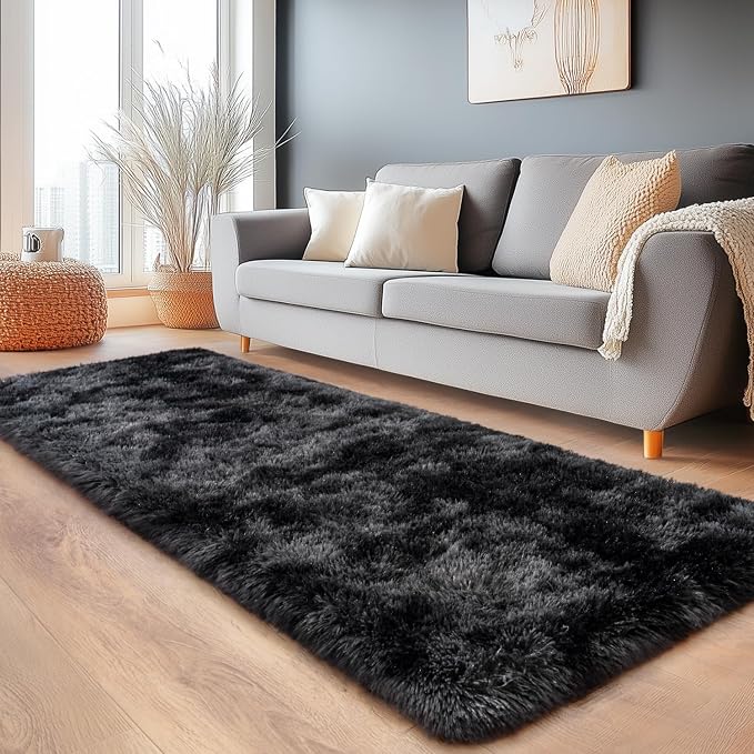Shaggy Soft Fluffy Rug Plush Rugs Non-Slip Indoor Floor Carpet - Image 2
