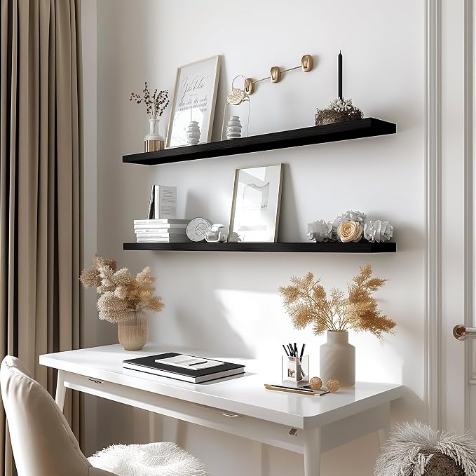 PHPH 48 Inch Wood Floating Shelves - Image 7