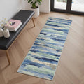 GENIMO 2X5 Washable Modern Runner Rug by GENIMO