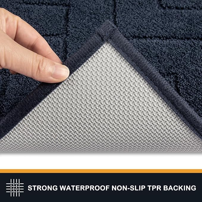 PURRUGS Dirt Trapping Door Mat 24" x 84", Non-Slip Machine Washable Entry Rug - Image 4
