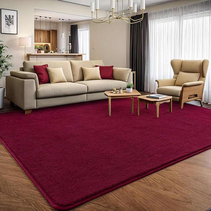 AROGAN Modern Shag Area Rug for Bedroom, 4x6 Feet Washable Rugs for Living Room - Image 5