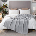 EMME Cooling Cotton Muslin King Blanket Bed Layering Bedspread Coverlet by EMME
