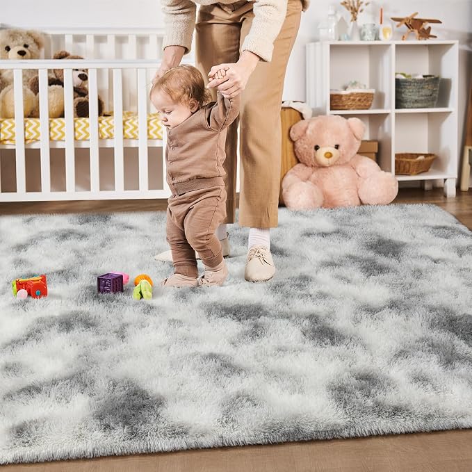 Merelax Soft Area Rugs for Livingroom Bedroom, Shaggy Plush Fuzzy Fluffy Carpet - Image 7