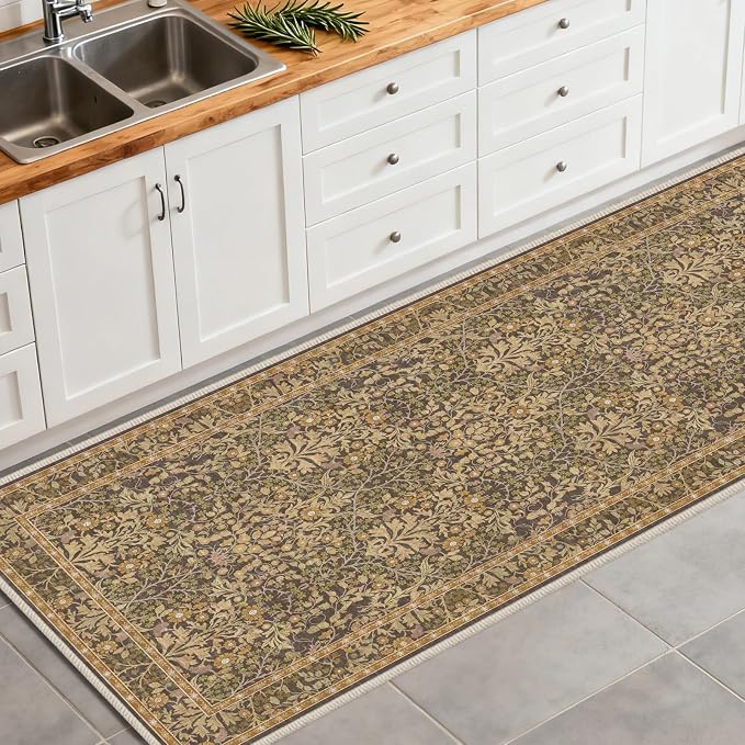 Washable 2'6" x 8' Runners for Hallways, Non Slip Long Floor Runner for Kitchen - Image 2