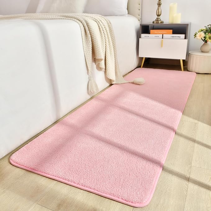 Soft Runner Rugs for Bedroom 2x6, Non Slip Runners for Hallway Kitchen Laundry - Image 3