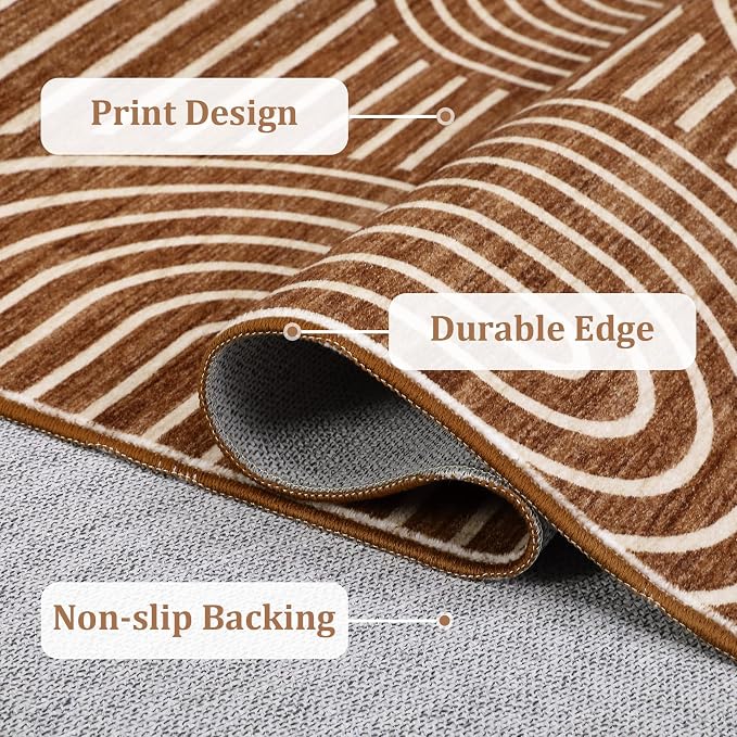 ROYHOME Washable Rug 3x5 Area Rugs - Image 7