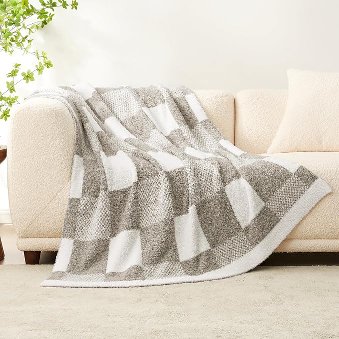 Snuggle Sac Checkered Blanket, 60x80 inches by SnuggleSac