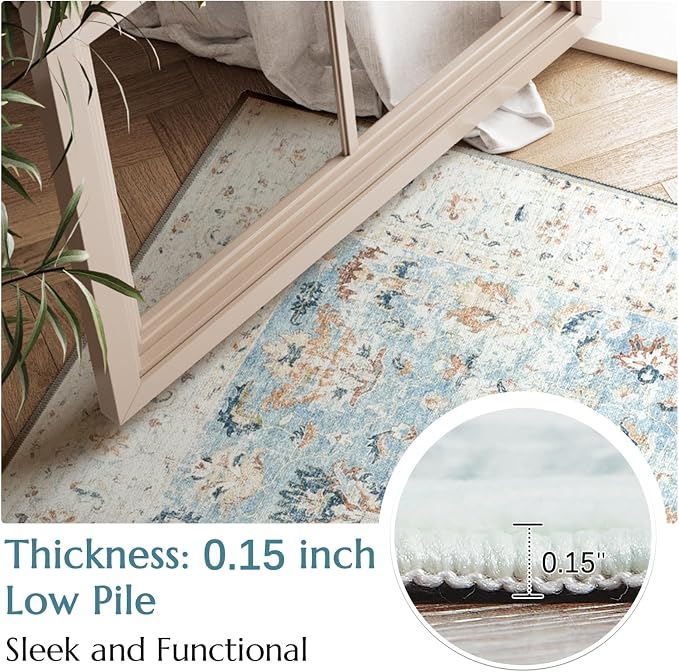 jinchan Runner Rug 2x6 - Image 3