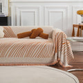 VClife Couch Cover Soft Chenille Sofa Cover Modern Minimalist Creamy Beige by VCLIFE