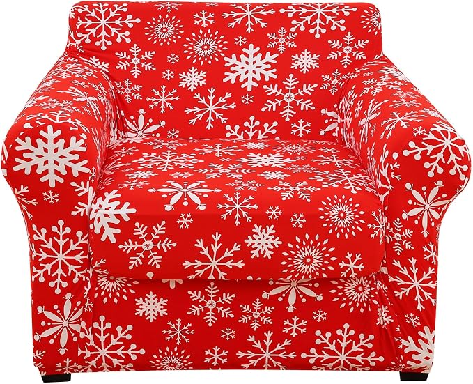 hyha Couch Covers, Chair/Sofa Covers, Floral Pattern, 2 Pieces, Armchair by hyha