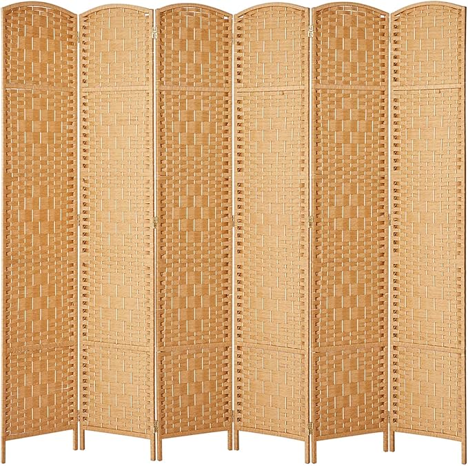 Rose Home Fashion Room Divider, 6 ft Tall Room Dividers and Folding Privacy - Image 7