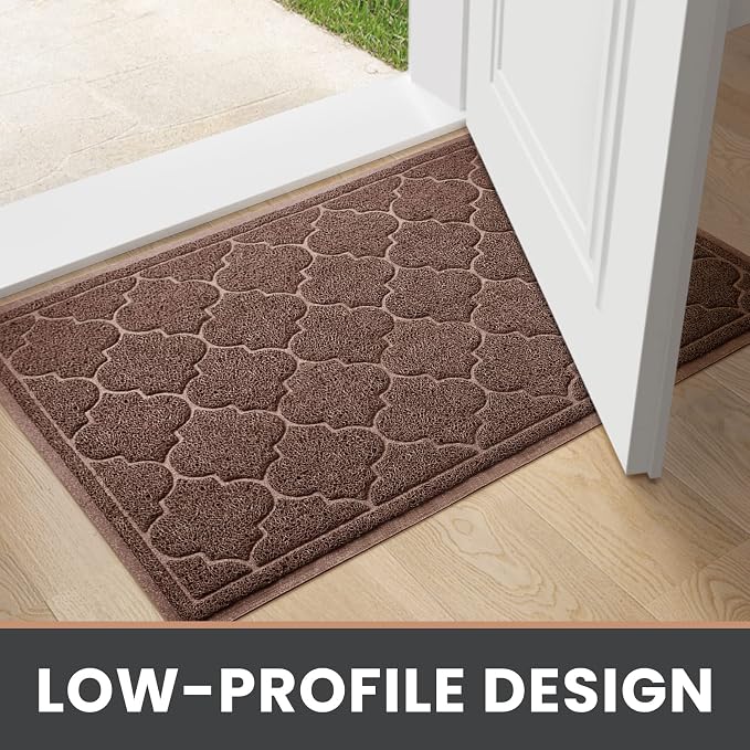 LuxStep Door Mat Large 24"x36"Indoor Outdoor Doormat, Non-Slip Low-Profile - Image 7