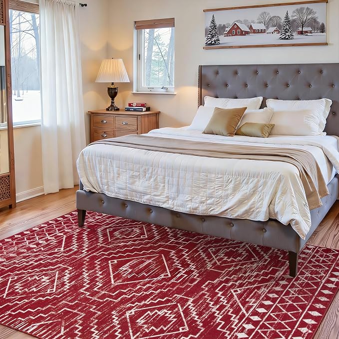Wonnitar Moroccan Washable 2.5x8 Christmas Runner Rug - Image 6