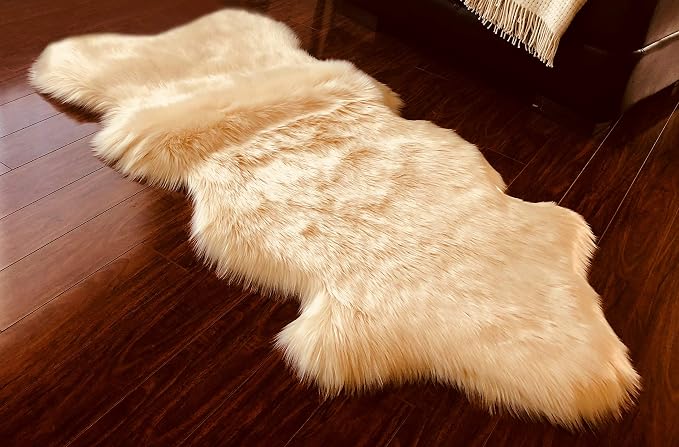 Free Shape Luxury Soft Fluffy Shag Area Rug Single and a Half 2'x4', 60x120cm - Image 5
