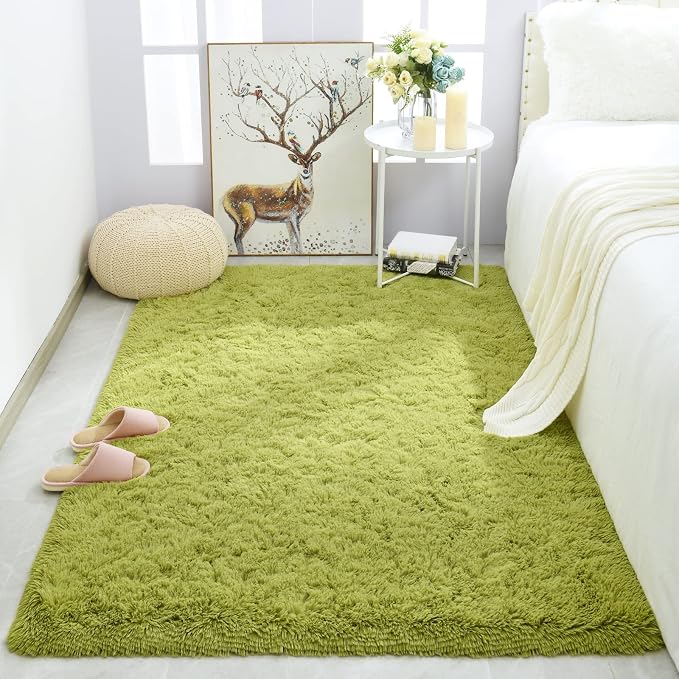 Merelax Modern Soft Fluffy Large Shaggy Rug - Image 2