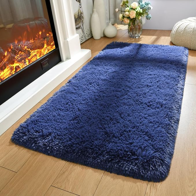 Merelax Modern Soft Fluffy Small Shaggy Rug - Image 8