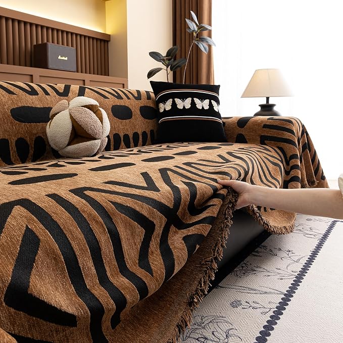 VClife Couch Cover Bohemian Morroccan Sofa Cover Washable Sofa Slipcover - Image 8