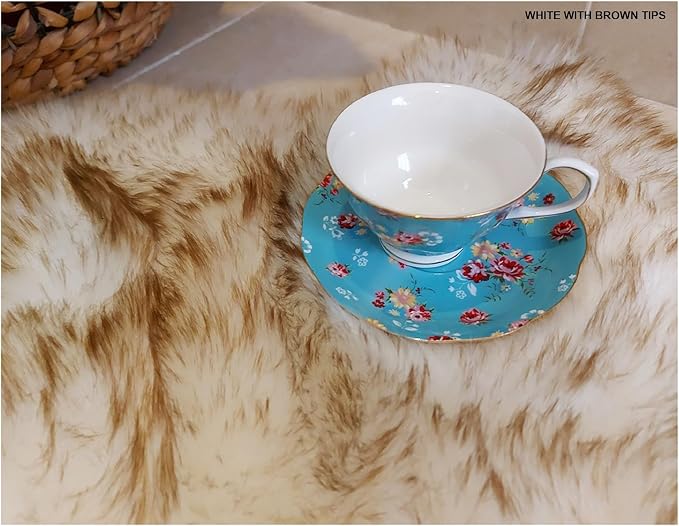 Free Shape Luxury Soft Fluffy Shag Area Rug Single and a Half 2'x4', 60x120cm - Image 5