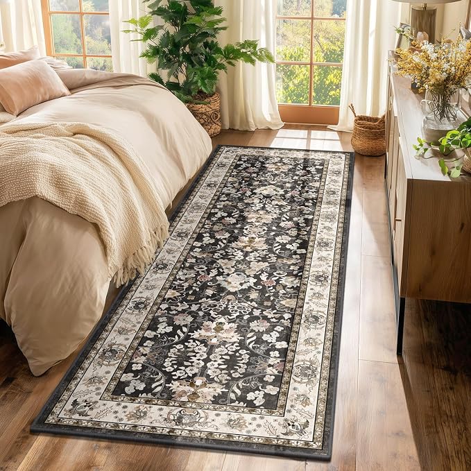 LOKHOM Washable Runner Rug, 2x6 Non-Slip Vintage Hallway Runner Rug - Image 4