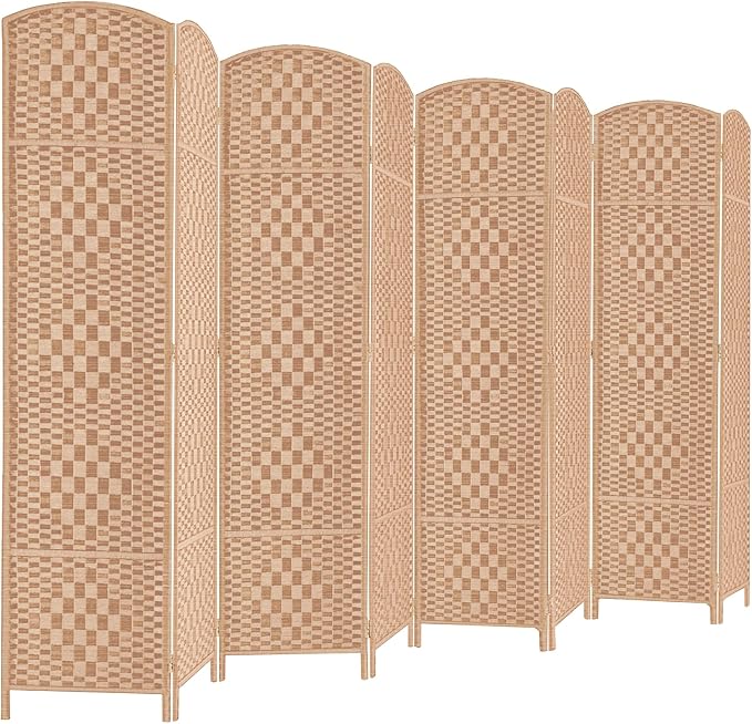 Rose Home Fashion 6 ft Tall Room Divider, Room Dividers and Folding Privacy by RoseHomeFashion