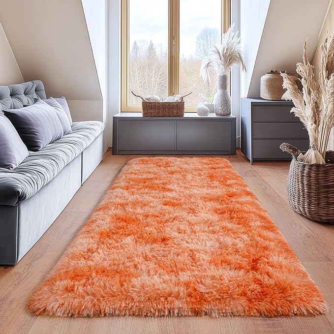 Fluffy Area Rugs for Living Room, Soft Shaggy Carpets for Living Room, Upgrade - Image 3
