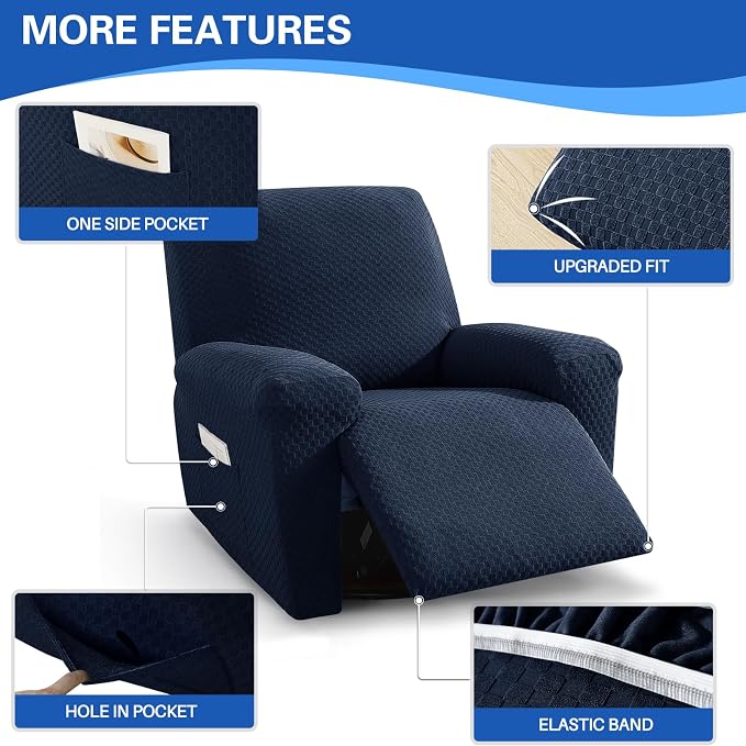 MAXIJIN Recliner Cover Slipcovers - Image 4