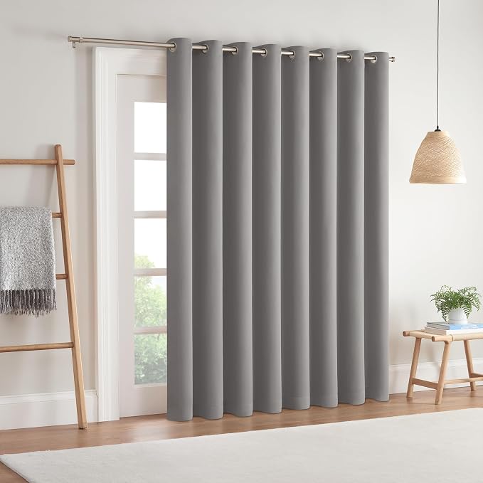 Eclipse Darrell Thermaweave Blackout Grommet Extra Wide 84" x 100" Sliding - Image 4