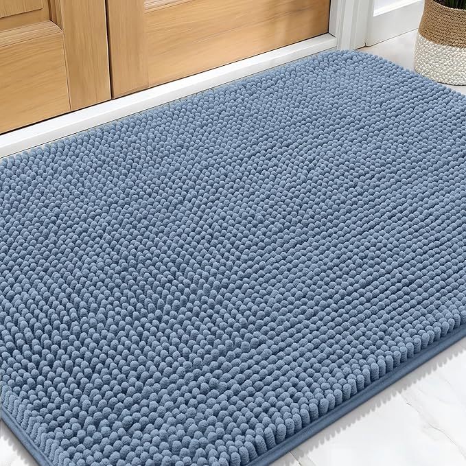 OLANLY Dog Door Mat for Muddy Paws 30x20, Absorbs Moisture and Dirt, Absorbent by OLANLY
