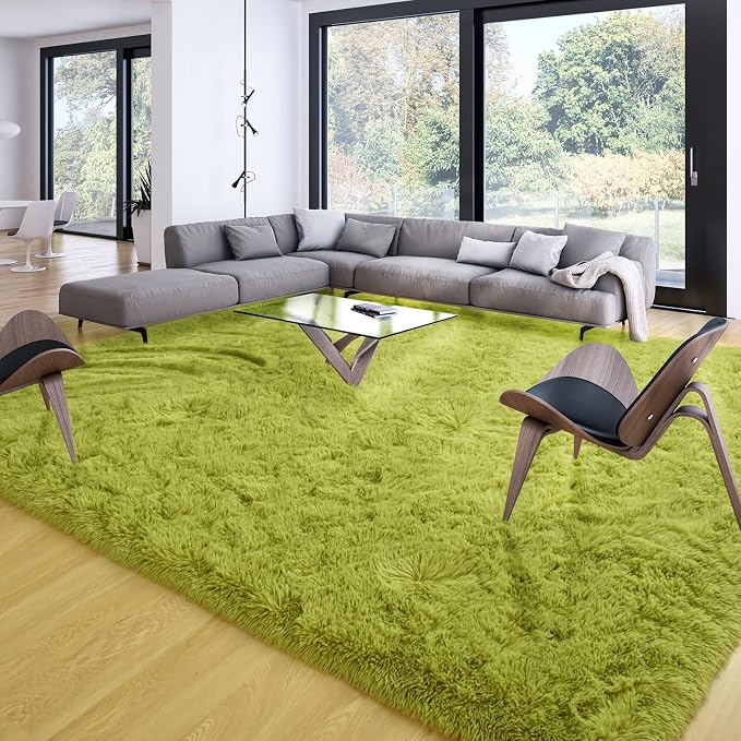 Merelax Soft Modern Indoor Shaggy Area Rug - Image 8
