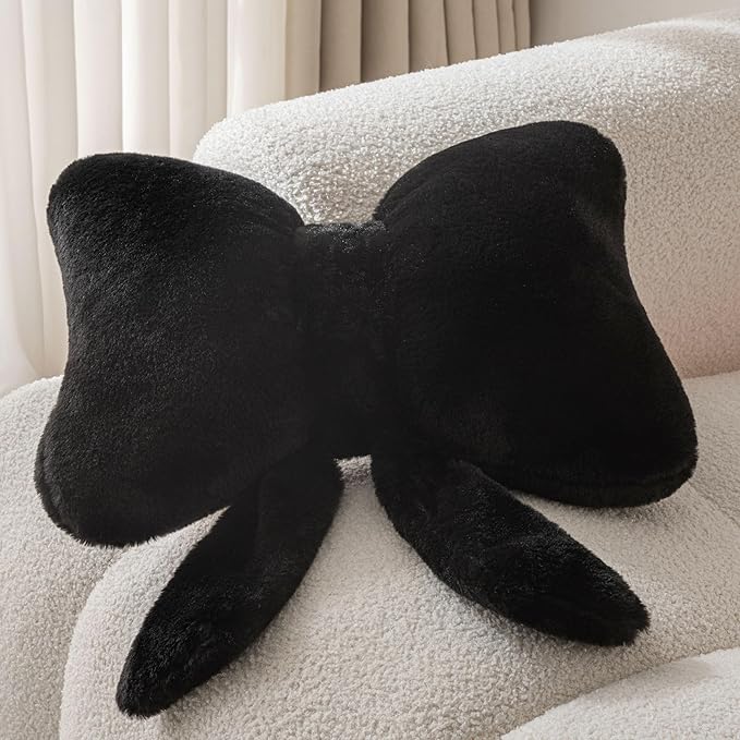 Bow Pillow Throw Pillows Butterfly Shaped Decorative Cute Pillows - Image 5